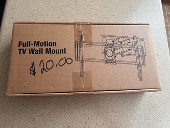 Brand new in box Full motion TV adjustable mount