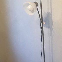Floor Lamp Silver $25