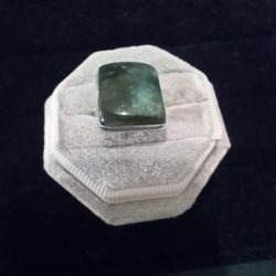 NEW Size 8 Sterling Silver labradorite Ring