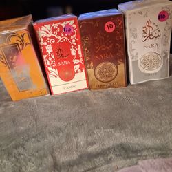 Sarah collection perfumes 10.00 each