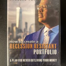 How to Create a Recession Resistant Portfolio (DVD)  Charles Payne New Sealed