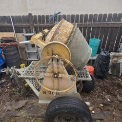 Tow Behind Concrete Mixer 