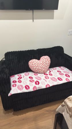 little fluffy couch