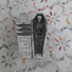 Open Coffin Ashtray " Two Packs A Day "
