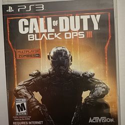 PS3 - C.O.D. Black Ops 3 Video Game