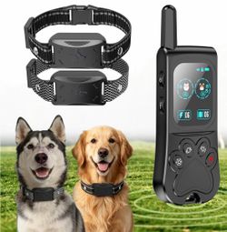 Brand New Wireless Dog Fence Training Collar 2 Pack 1300FT