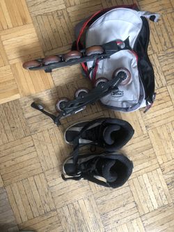 classic Hypno detachable shoes inline roller skates with a bag size men 7