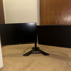 Dual Gaming Monitor Setup 