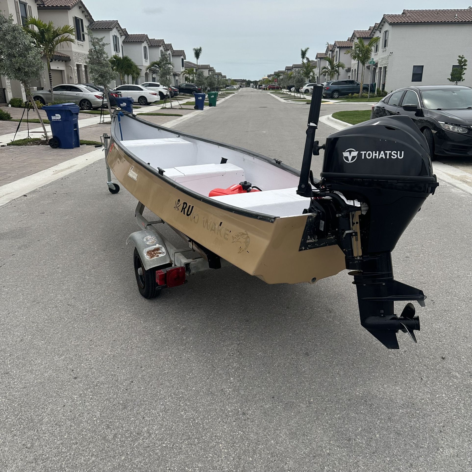 Gheenoe 9.9 HP Tohatsu for Sale in Miami, FL OfferUp