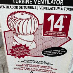 New Roof Vent turbine..