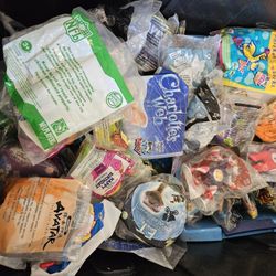 Resturant Toys From 90s To Early 2000s  All In Bags Unopened