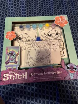 Disney Stitch Canvas Activity Set