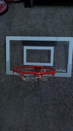 Spalding Basketball Backboard and Rim