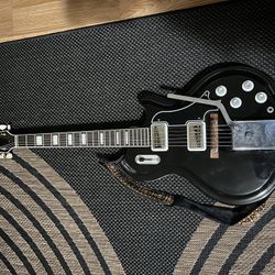 Supro Coronado II Reissue – Black – Great Player, Vintage Vibe – $600 OBO 