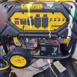 Brand New Dual Fuel Propane And Gas Generator With Full Propane Tabk