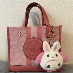 Coach Pink Tote Purse 