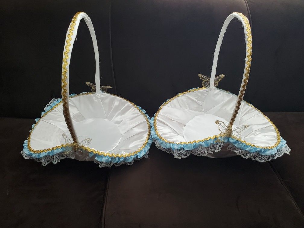 2 Canastas Decoradas Para Recuerdos