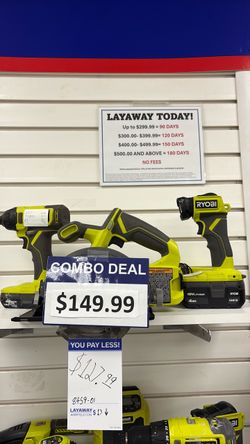 RYOBI set