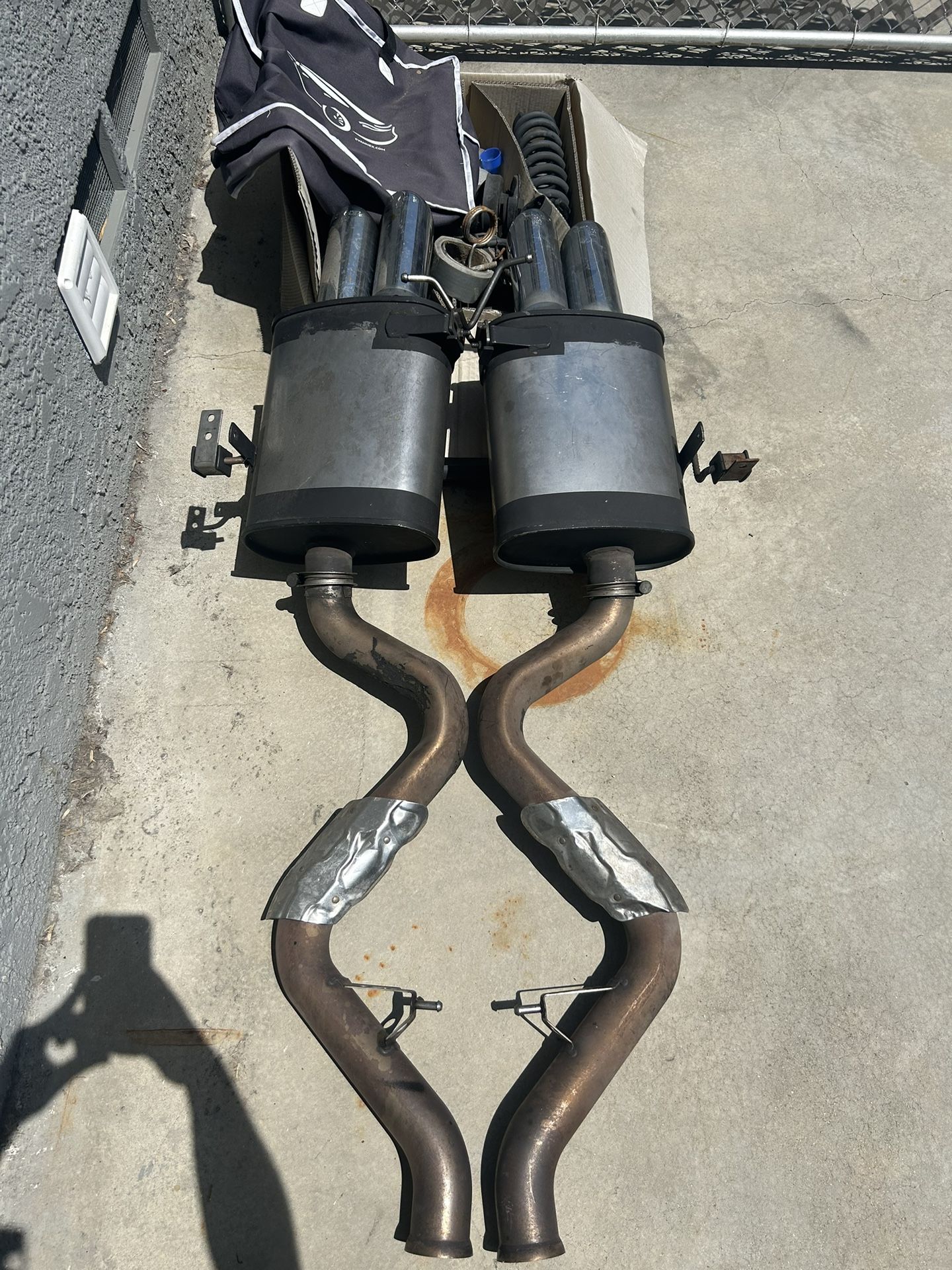 E92 M3 Remus Axel Back Muffler