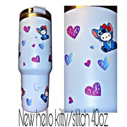 New Stitch Hello Kitty Tumbler