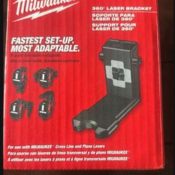 Milwaukee 360 degree Quick Connect  Laser Mount . $45