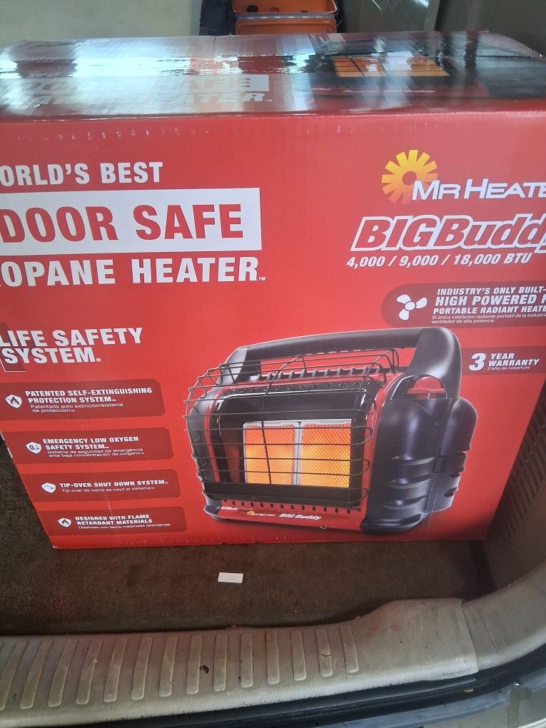 New Mr Big Buddy Portable Propane Heater