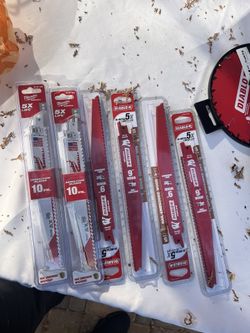 Milwakee And Diablo Blades