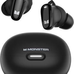 Monster N-Lite 206 Bluetooth Wireless Earbuds in Ear Headphones, Bluetooth 5.4 Ear Buds Built-in Mic, Comfortable Fit, Touch Control, Type-C Fast Char