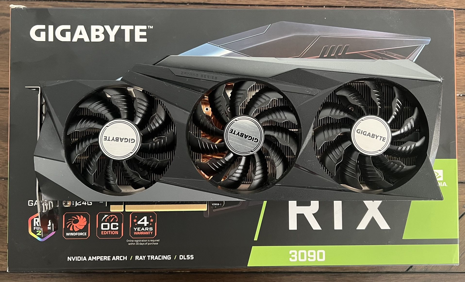 Gigabyte Nvidia 3090 Gaming OC 24GB GDDR6x GPU Graphics Card