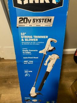 Hart 20v 10in string trimmer/leaf blower combo
