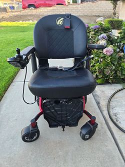 Challeger Mobility golden technologies Power Wheelchair, Red, 17-Inch Seat
