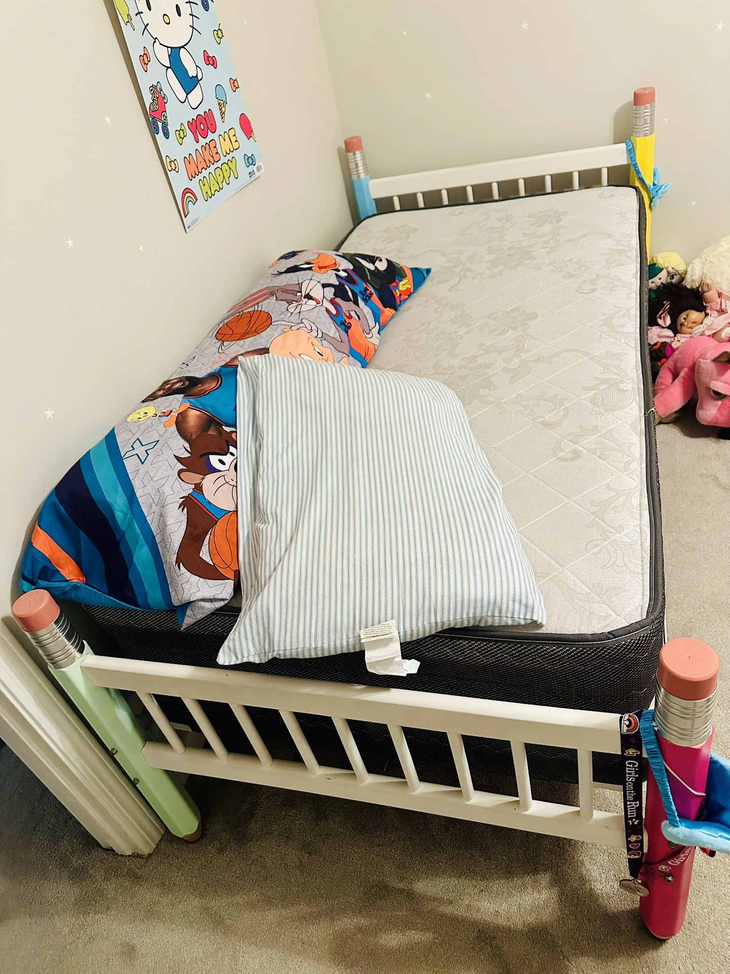 Twin Bed With Mattress And Boxspring