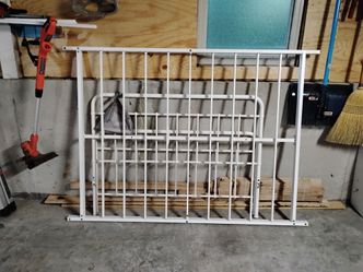Metal full bed frame
