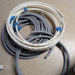  ~70' LiquidTite 1/2" Non-Metallic Conduit & ~30' 1/2" SharkBite PEX tubing
New, leftover from projects

~70' Southwire Company LiquidTite 1/2 in. Non