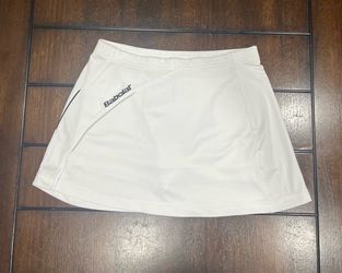 Babolat Tennis Golf Play Skirt Skort Black Women Medium Performance Logo Stretch