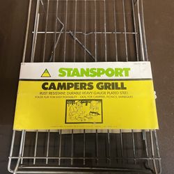 PORTABLE METAL GRILL STAND