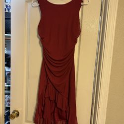 New Red Cocktail Dress Size small