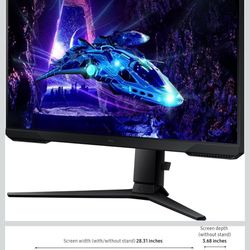 Samsung 32-Inch Odyssey G3 (G30D) Series FHD Gaming Monitor, 1ms, 180Hz, AMD FreeSync, Adjustable Stand, Black Equalizer, Virtual Aim Point, Eye Saver