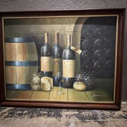 Wine Cellar Painting