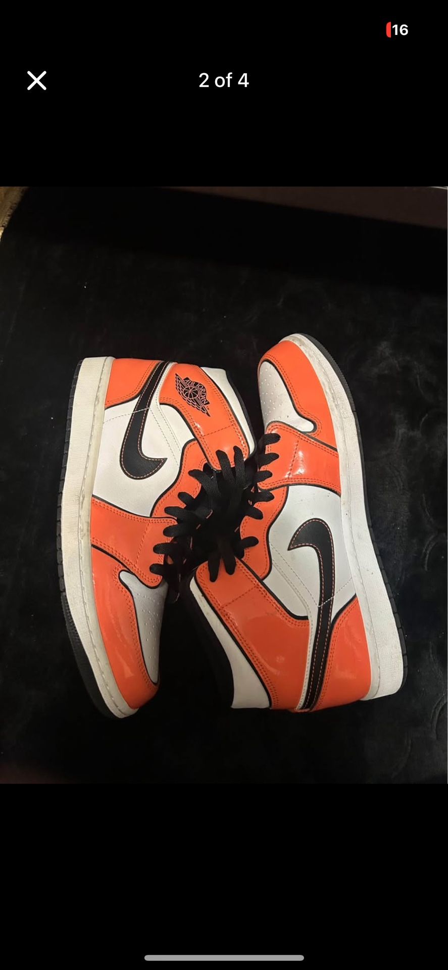Jordan 1 Tuff Orange
