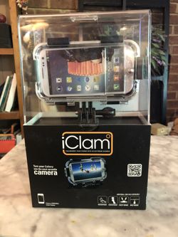 IClam Samsung Galaxy S4 Cellphone Case Chest Mount & Bike Mount