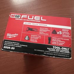 M12 FUEL 12V Lithium-Ion Cordless Oscillating Multi-Tool (Tool-Only)