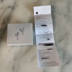 Apple Air Pod Pros 3rd Gen With Noise Cancellation 