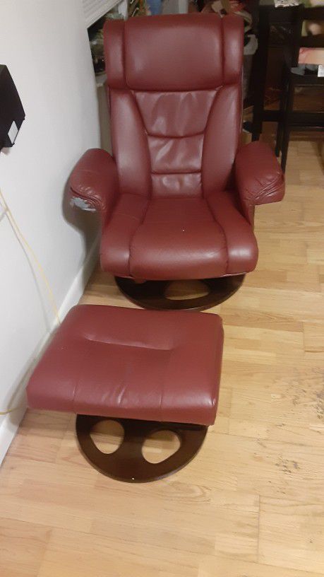 Chair with matching Footrest