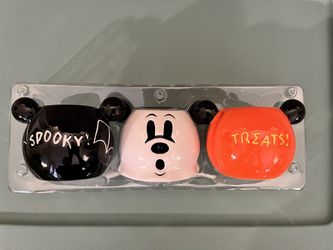 Halloween Mickey Votive Set NEW