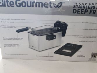 Elite Gourmet 14 Cup Deep Fryer