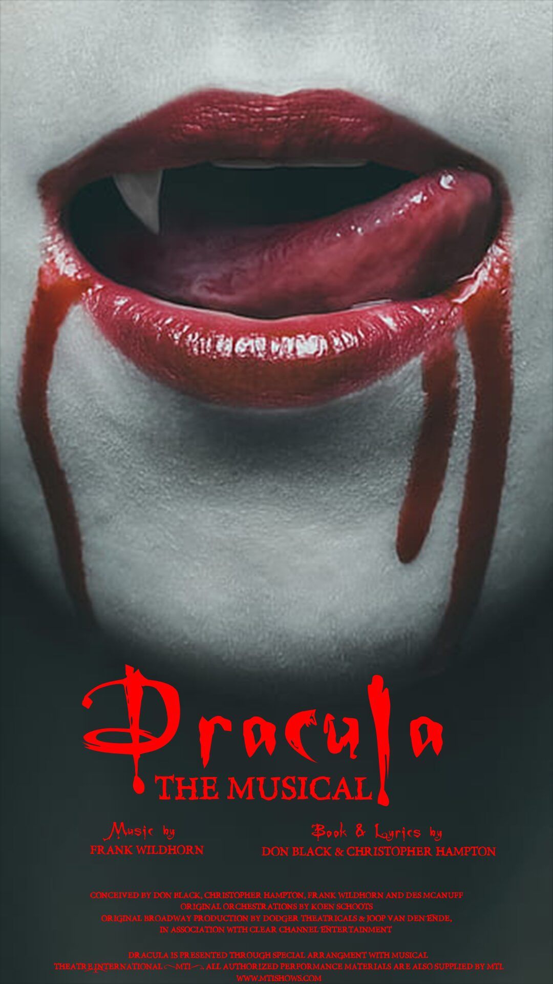 Dracula Musical Tickets At The Nocturne In Glendale