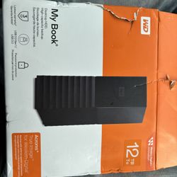 My book 12 TB Storage Device (Gaming/Personal Computer)
