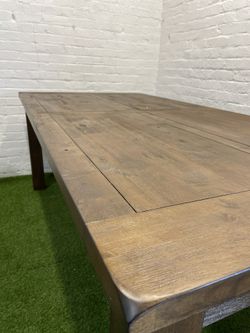 Carbon loft glamdring rustic dining table deals