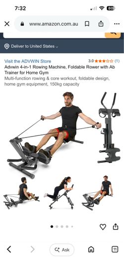 Brand new four and one exercise machine for $90